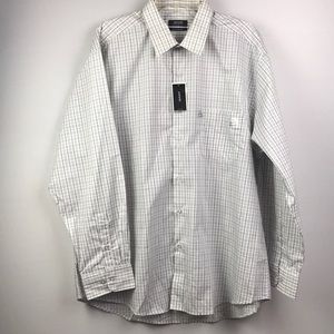ALFANI Plaid shirt regular fit Performance XL 17